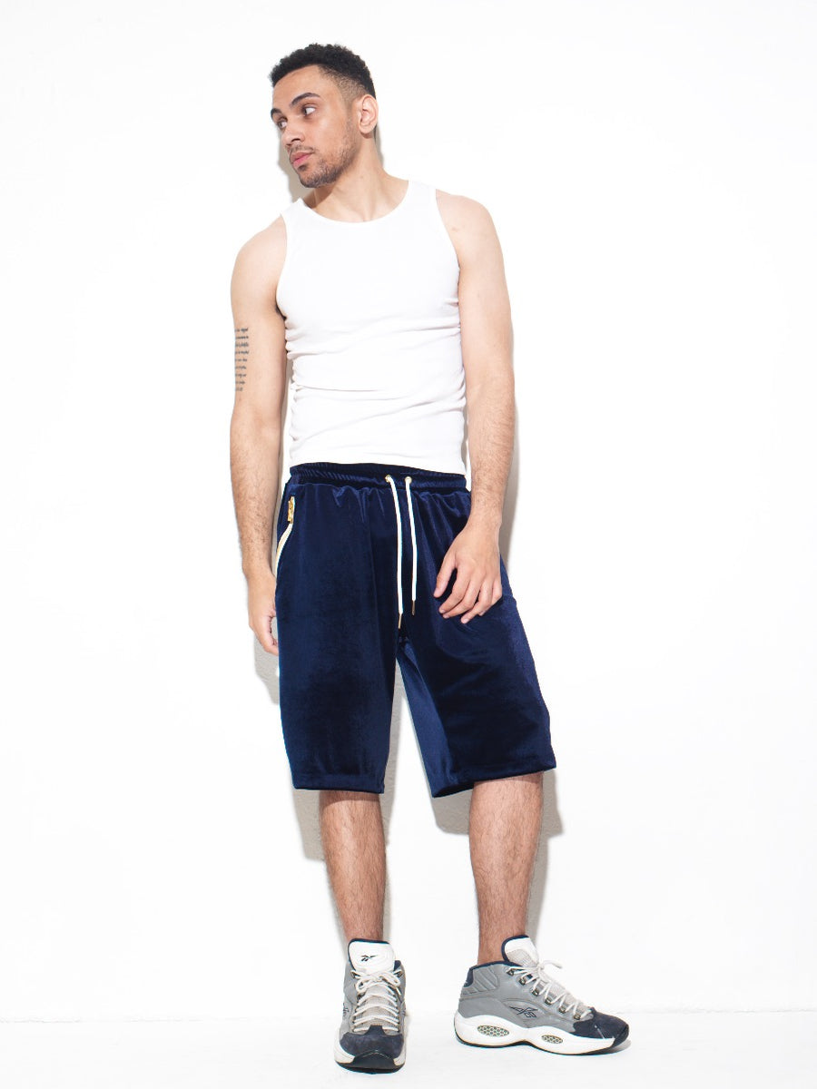 Velvet B-Ball Shorts | Sapphire – d.bleu x d.bleu