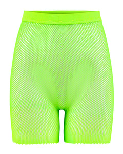 Fishnet Biker Shorts | Cactus